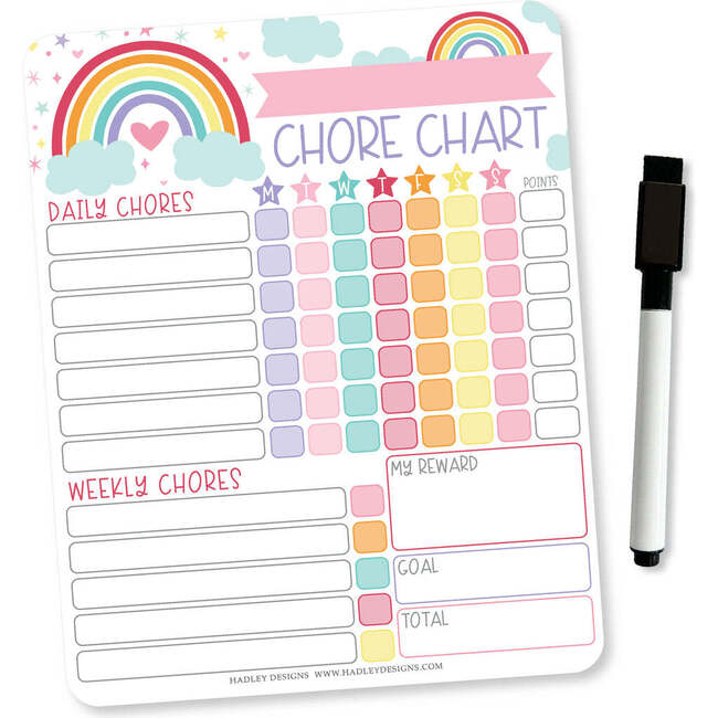 Colorful Kids Reward Sticker Charts & Day-N-Night Routine Charts Bundle, Multicolors - Paper Goods - 2