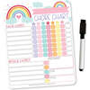 Colorful Kids Reward Sticker Charts & Day-N-Night Routine Charts Bundle, Multicolors - Paper Goods - 2