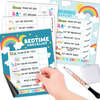 Colorful Kids Reward Sticker Charts & Day-N-Night Routine Charts Bundle, Multicolors - Paper Goods - 6