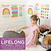 16-Piece Laminated Colorful Prek & Kindergarten Posters & 8-Piece Calming Corner Posters, Multicolors - Paper Goods - 6