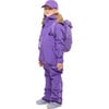 Turas All Season 3-Layer Waterproof Chin Guard Zipper Jacket, Purple Panda - Jackets - 3