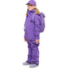 Eon Lightweight Mesh Shoulder Waterproof Backpack 14L, Purple Panda - Backpacks - 7