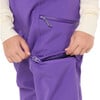 Dait All Season 3-Layer Waterproof Adjustable Bib Pants, Purple Panda - Snow Pants - 3