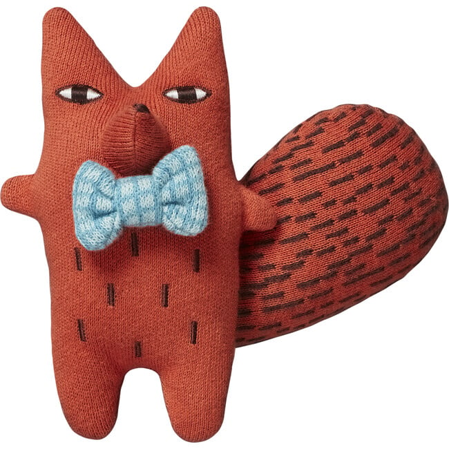 Sid Wee One Cotton Squirrel Fox, Orange