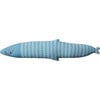 Sandy Sardine Knit Lambswool Stuffed Fish, Blue - Decorative Pillows - 1 - thumbnail