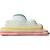 Rainbow Lambswool Stuffed Cloud Cushion, Multicolors - Decorative Pillows - 1 - thumbnail