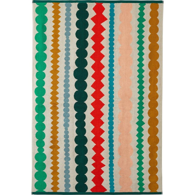 Mixed Fizz Jacquard Cotton Sheet Towel, Multicolors