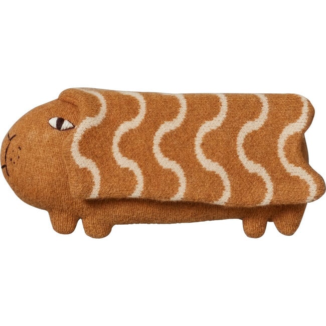 Gilbert Lambswool Stuffed Guinea Pig, Brown - Decorative Pillows - 1