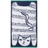 Cosy Jacquard Cotton Cat Bath Towel, Multicolors - Towels - 1 - thumbnail