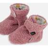 Sherpa Bootie Silhouette Slippers, Woodrose - Slippers - 3