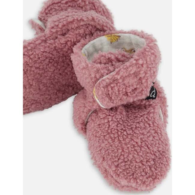 Sherpa Bootie Silhouette Slippers, Woodrose - Slippers - 4