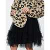 Print Faux Fur Round Shoulder Bag, Leopard - Bags - 2