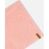 Mid-Season Braided Rib Knit Neck Warmer, Pink - Scarves - 4