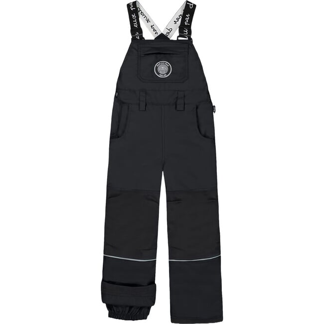 Overall Snow Pants, Black