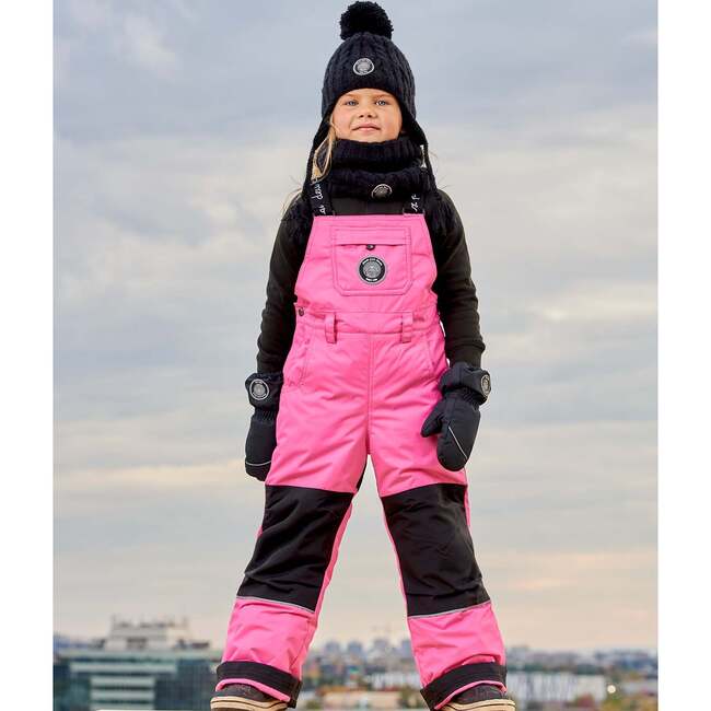 Overall Snow Pants, Candy Pink - Snow Pants - 2