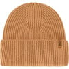 Mid-Season Braided Rib Knit Hat, Brown Pink - Hats - 1 - thumbnail