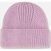 Mid-Season Braided Rib Knit Hat, Lilac - Hats - 3