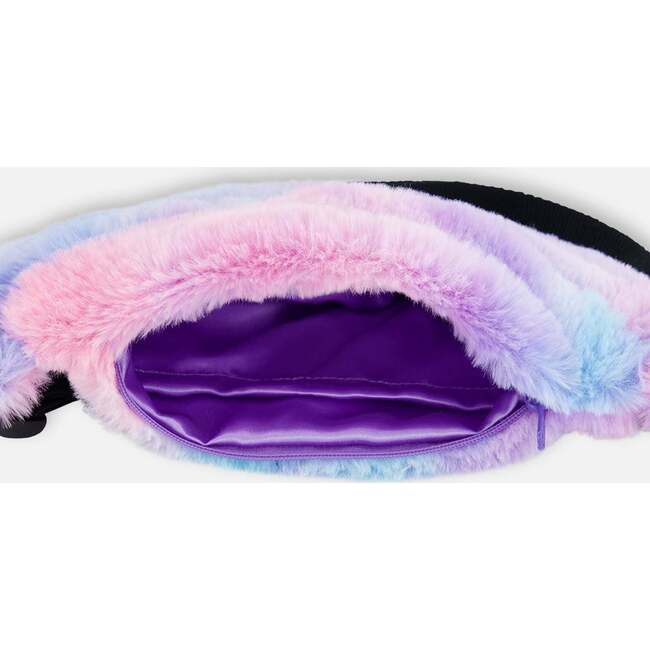 Faux Fur Adjustable Waist Strap Fanny Bag, Multicolors - Bags - 6