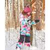 Bubble Print Water-Resistant Technical Mittens, Multicolors - Gloves - 2