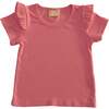 Short Sleeve Tee, Neon Pink - T-Shirts - 1 - thumbnail