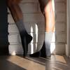 Pilates Grip sock, Tube Grey - Socks - 2