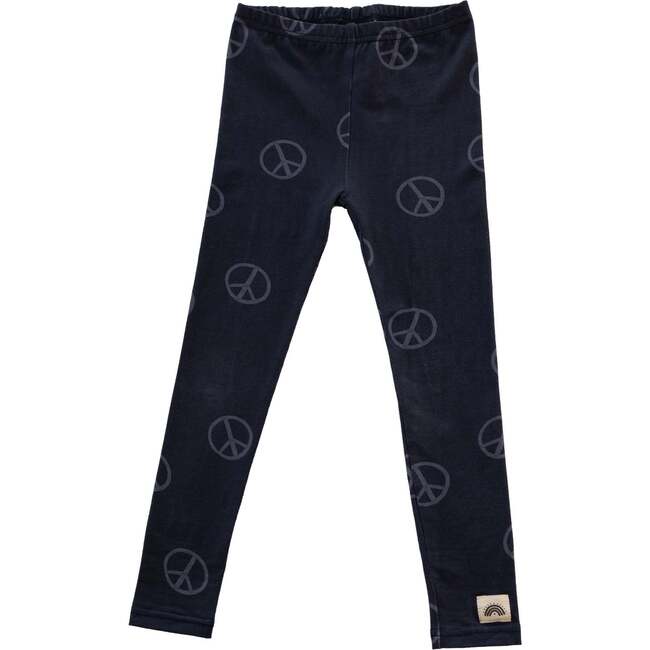 Leggings- All Over Peace, Dark blue