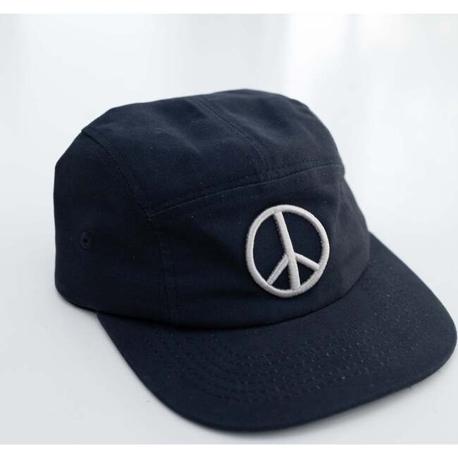 Five-Panel Hat, Blue Peace