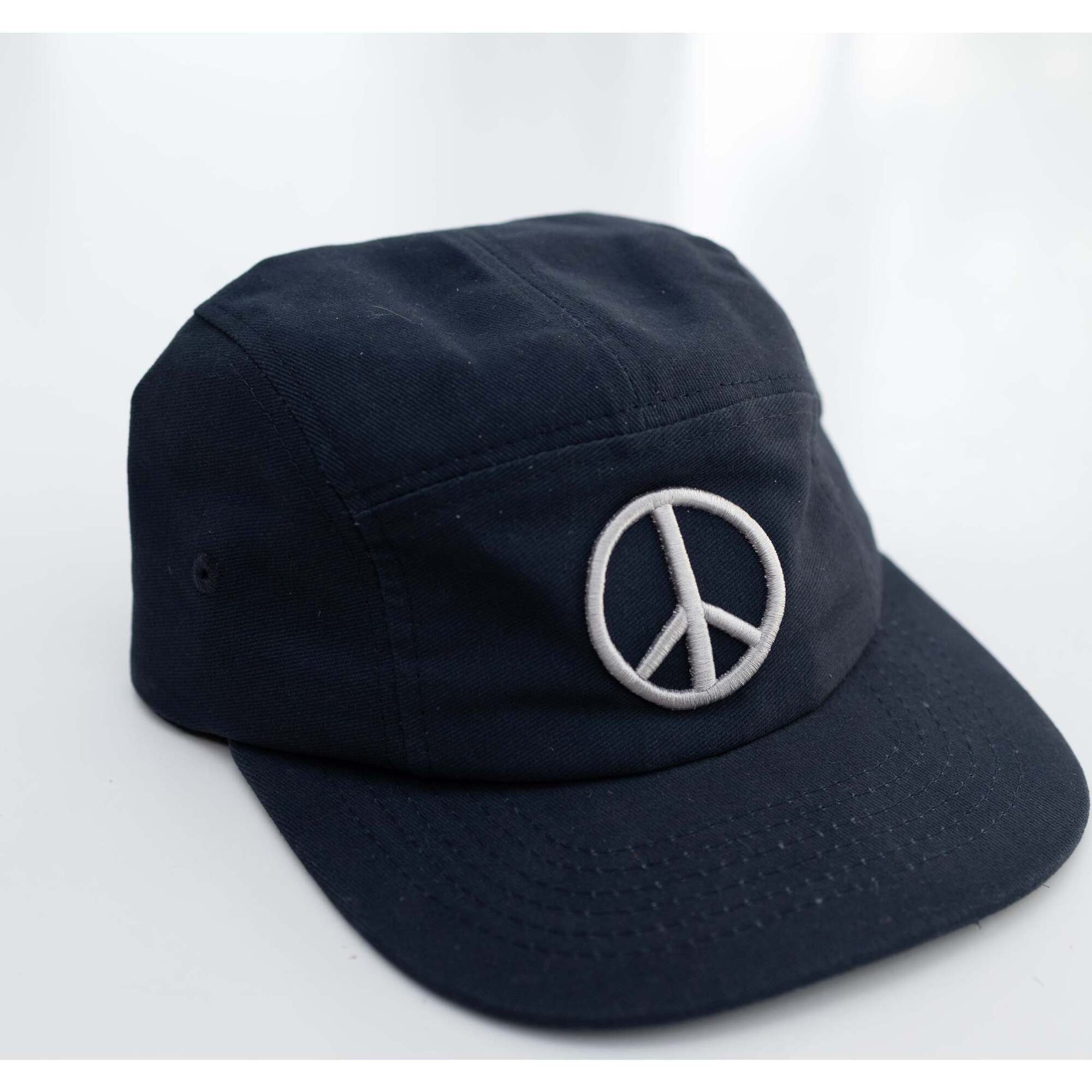 Five-Panel Hat, Blue Peace - Hats - 1