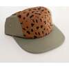 Five-Panel Hat,  Green/Cheetah - Hats - 1 - thumbnail