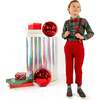 Premium Child Red Trouser And Suspender Set - Other Accessories - 1 - thumbnail