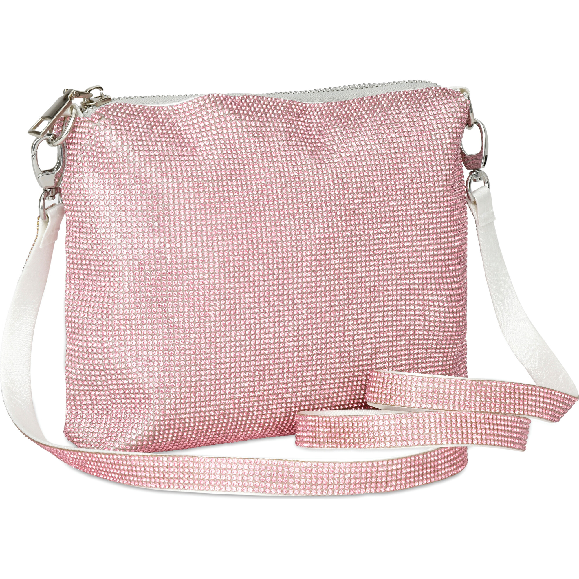 Rose Crystal Crossbody Bag - Bags - 1