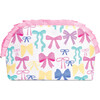 Pretty Bows Oval Cosmetic Bag - Makeup Bags - 1 - thumbnail