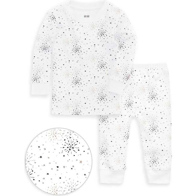 The Organic Long Sleeve Pajama Set, Happy New Year