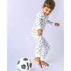 The Organic Long Sleeve Pajama Set, Soccer - Pajamas - 6