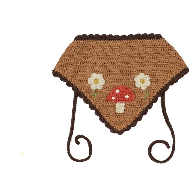 Crochet Bandana, Mushroom