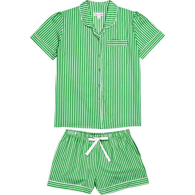 Women's Braddock Green Short PJ Set