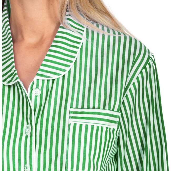 Women's Braddock Green Long PJ Set - Pajamas - 3