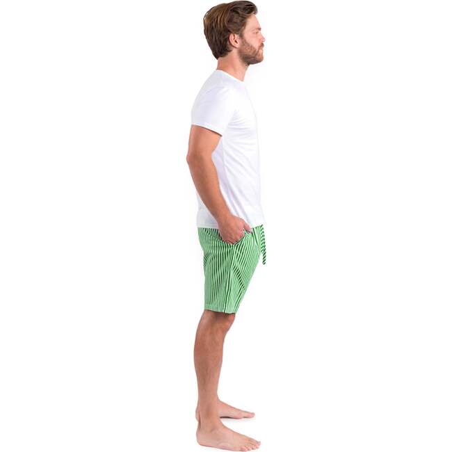 Men's Braddock Green Sleep Shorts - Pajamas - 4