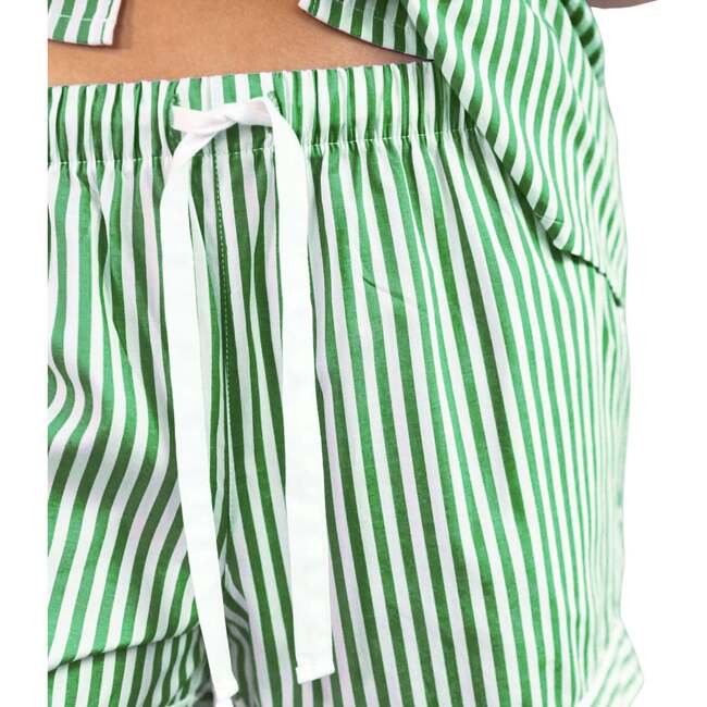 Women's Braddock Green Short PJ Set - Pajamas - 4