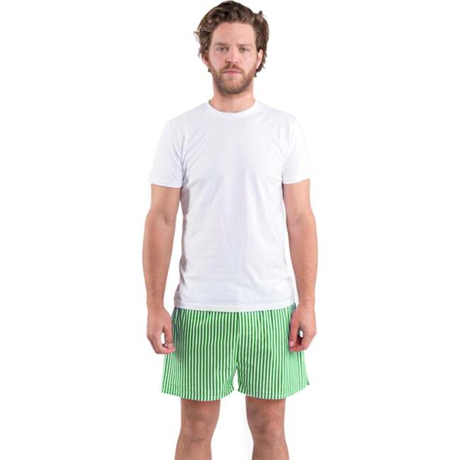 Men's Braddock Green Boxer Shorts - Pajamas - 2