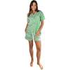 Women's Braddock Green Short PJ Set - Pajamas - 5