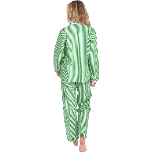 Women's Braddock Green Long PJ Set - Pajamas - 6