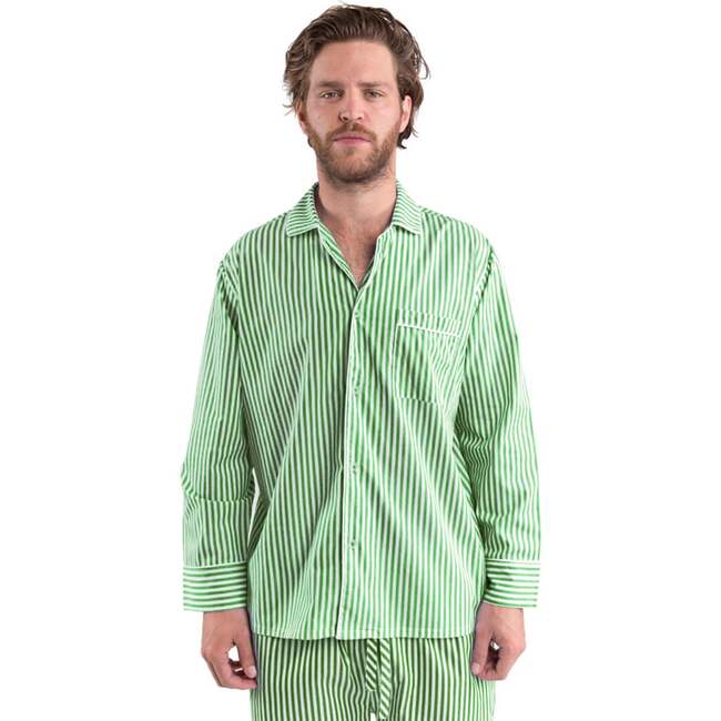 Men's Braddock Green Long PJ Set - Pajamas - 4