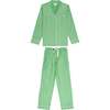 Women's Braddock Green Long PJ Set - Pajamas - 7