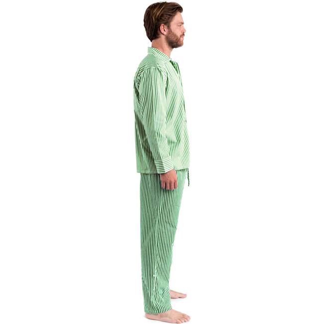 Men's Braddock Green Long PJ Set - Pajamas - 5