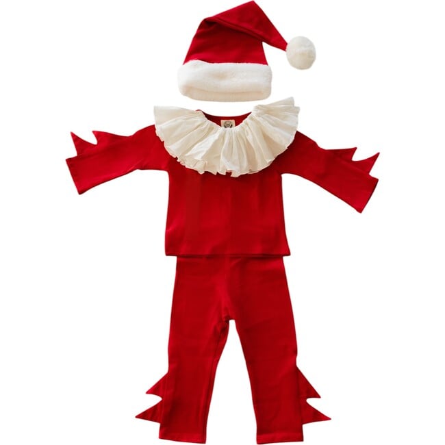 Red Elf Holiday Pajama