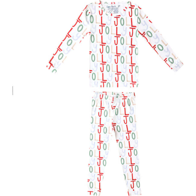 Ultra Soft Long Sleeve Two-Piece Pajama Set, Jolly