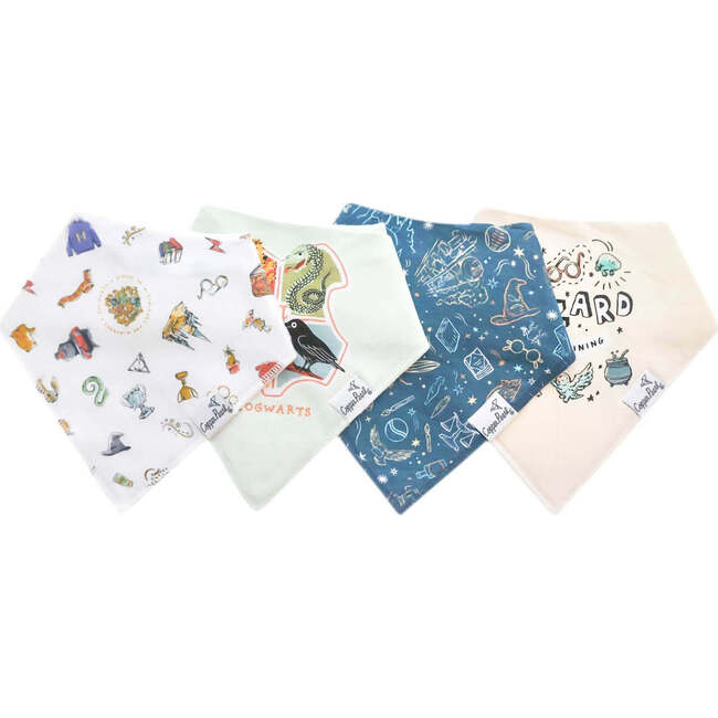 Baby Cotton Bandana Drool Bib Set, Wizarding World™ - Bibs - 1