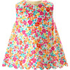 Leafy Floral Print Scalloped Sleeveless Top & Short Set, Multicolors - Mixed Apparel Set - 2