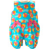 Babys Pool Play Print Sleeveless Bow Waist Playsuit, Blue - Rompers - 1 - thumbnail